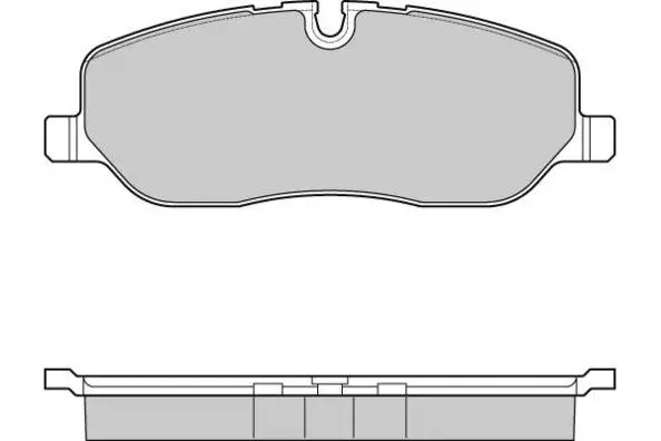 Brake Pad Set, disc brake (12-1206)