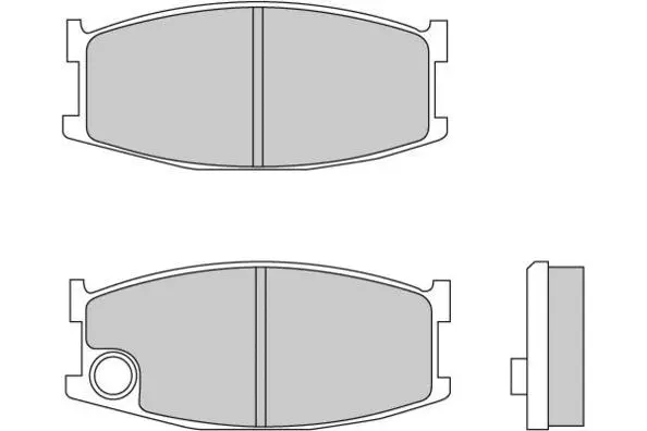 Brake Pad Set, disc brake (12-0152)