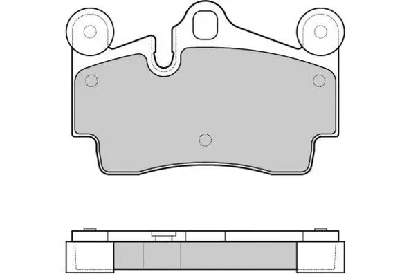 Brake Pad Set, disc brake (12-1097)