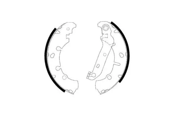 Brake Shoe Set (09-0603)
