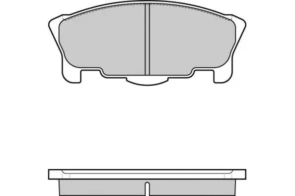 Brake Pad Set, disc brake (12-1065)