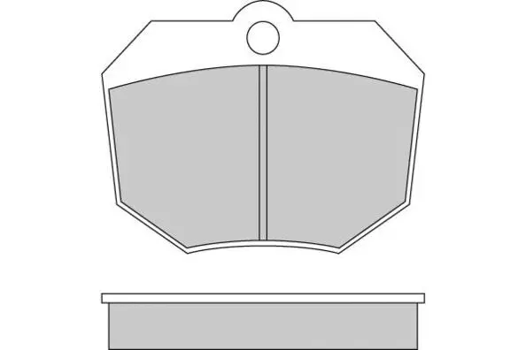 Brake Pad Set, disc brake (12-5230)