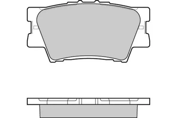 Brake Pad Set, disc brake (12-1252)
