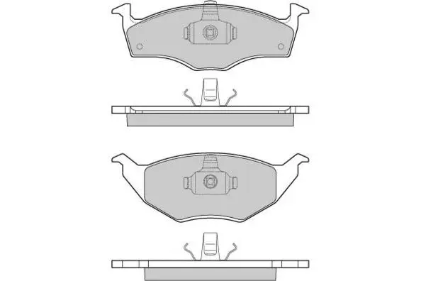 Brake Pad Set, disc brake (12-0914)