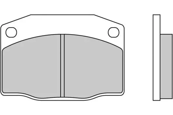 Brake Pad Set, disc brake (12-0142)