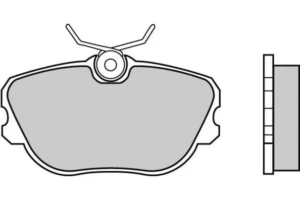 Brake Pad Set, disc brake (12-0452)