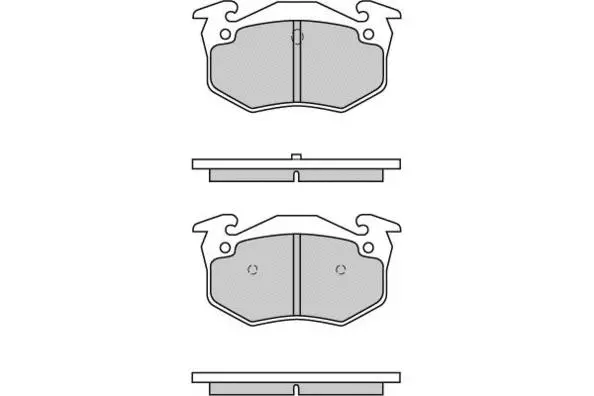 Brake Pad Set, disc brake (12-0613)