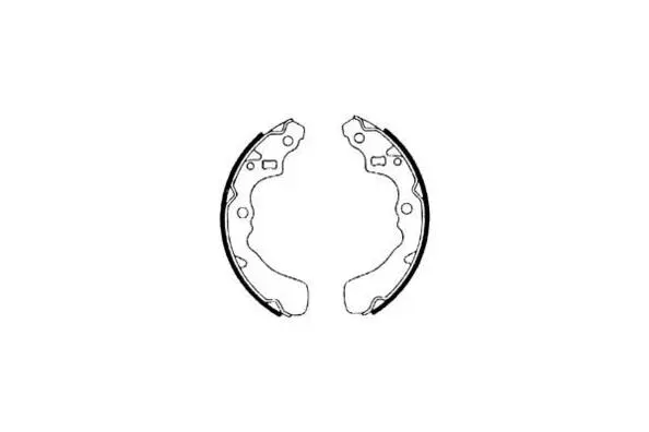 Brake Shoe Set (09-0491)