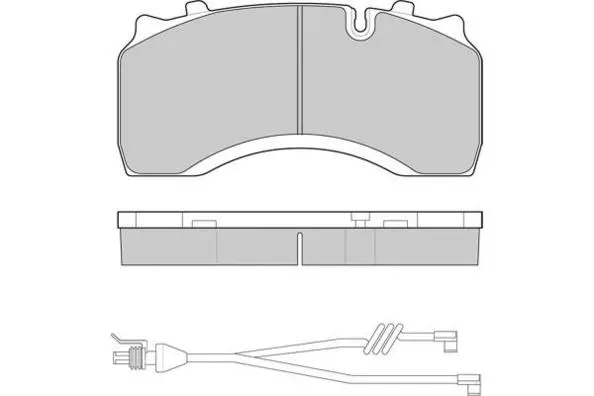 Brake Pad Set, disc brake (12-5313)