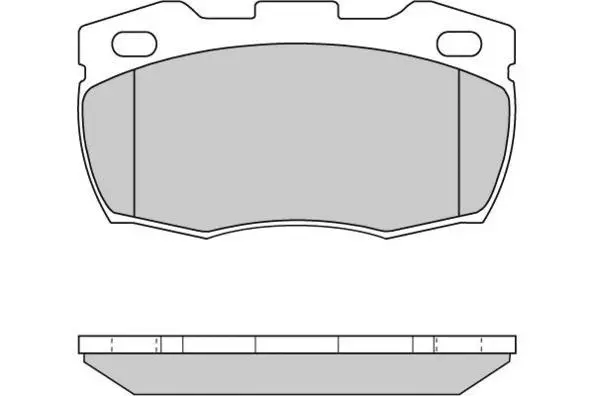 Brake Pad Set, disc brake (12-0717)