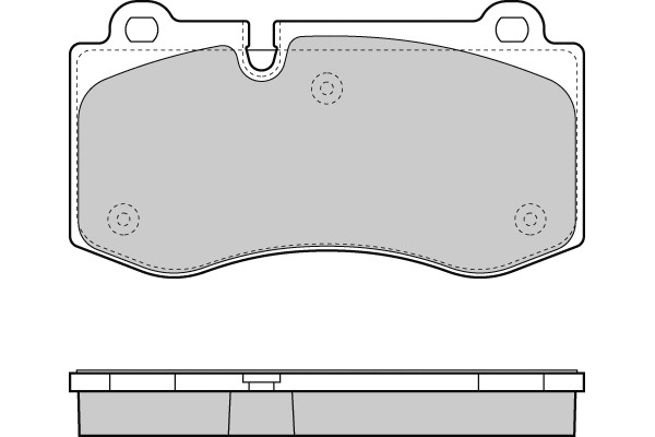 Brake Pad Set, disc brake (12-1362)