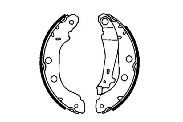 Brake Shoe Set (09-0537)