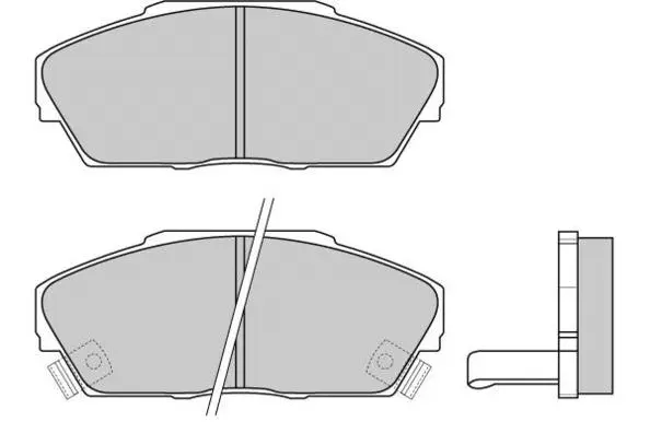 Brake Pad Set, disc brake (12-0371)