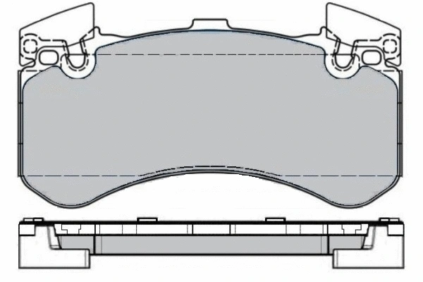 Brake Pad Set, disc brake (12-1634)