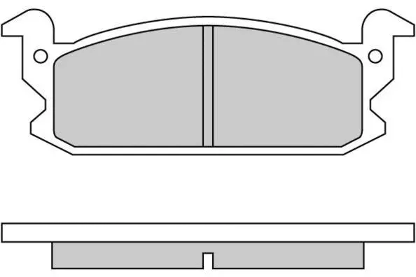Brake Pad Set, disc brake (12-0280)