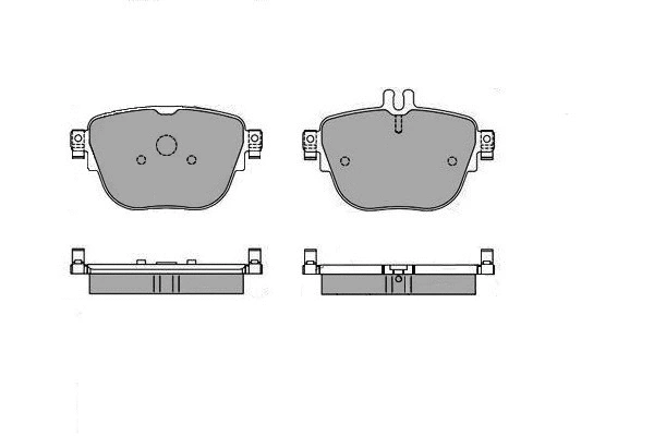 Brake Pad Set, disc brake (12-1727)