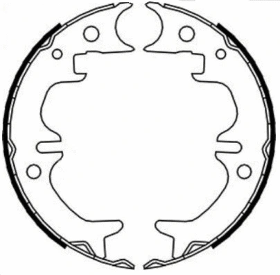 Brake Shoe Set (09-0735)