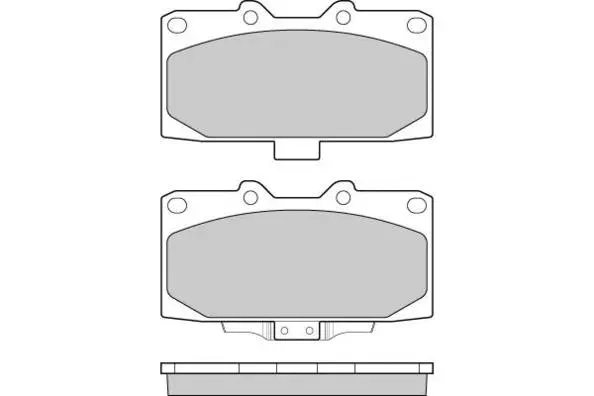 Brake Pad Set, disc brake (12-1271)