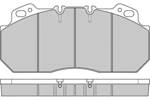 Brake Pad Set, disc brake (12-5280)