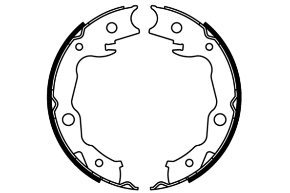 Brake Shoe Set (09-0705)