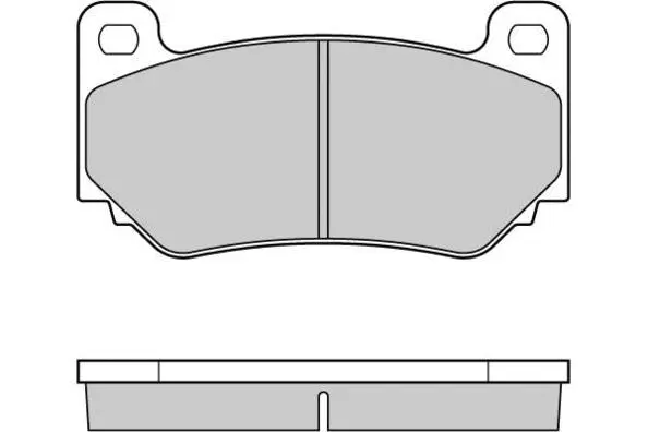 Brake Pad Set, disc brake (12-1104)