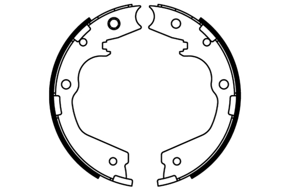 Brake Shoe Set (09-0692)