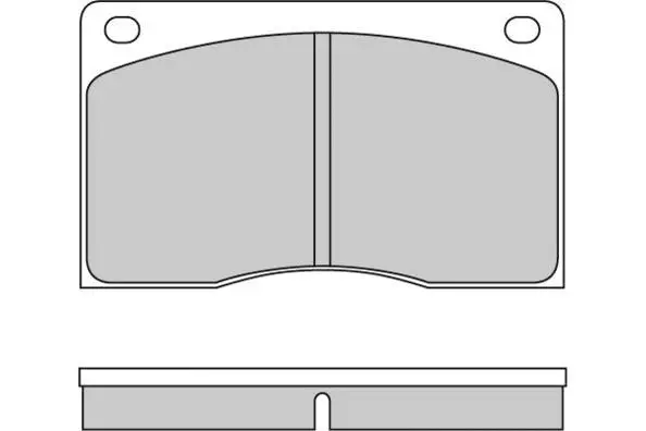 Brake Pad Set, disc brake (12-0213)