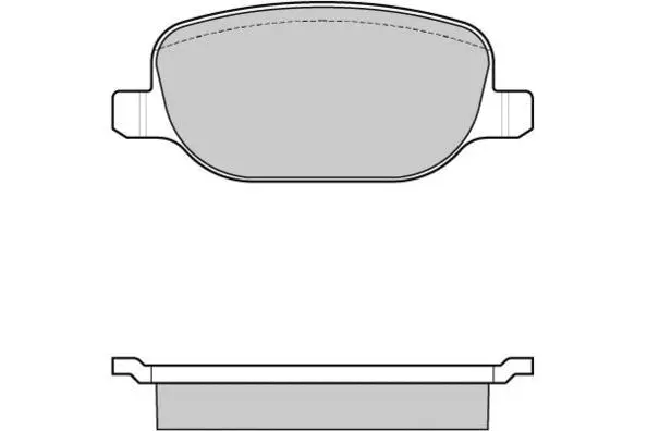 Brake Pad Set, disc brake (12-1024)