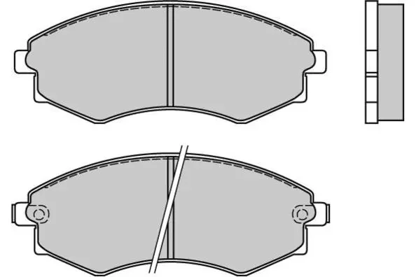 Brake Pad Set, disc brake (12-0494)