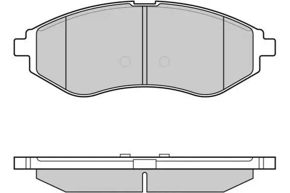 Brake Pad Set, disc brake (12-1111)