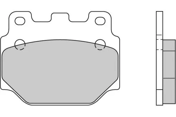 Brake Pad Set, disc brake (12-0099)
