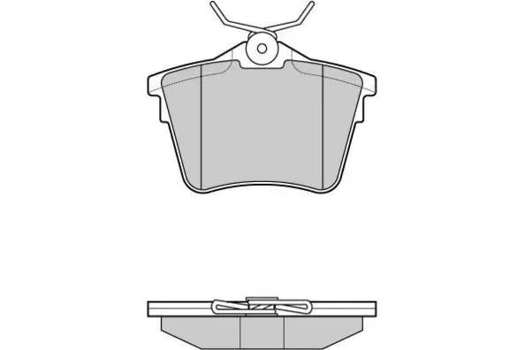 Brake Pad Set, disc brake (12-1183)