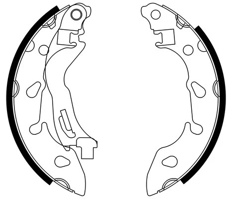 Brake Shoe Set (09-0725)