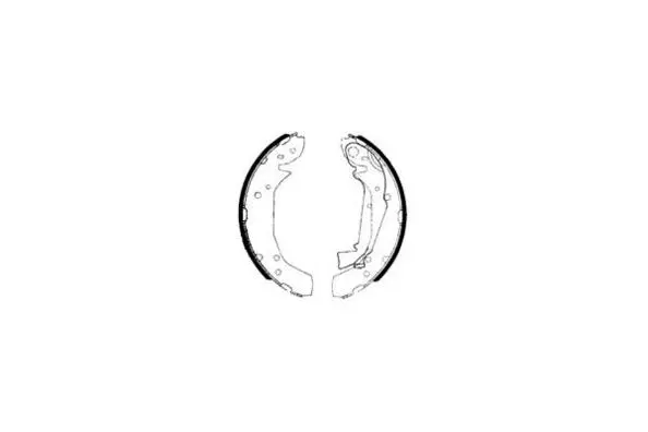 Brake Shoe Set (09-0614)
