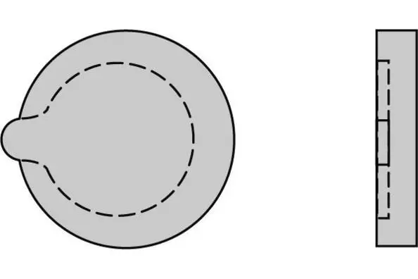 Brake Pad Set, disc parking brake (12-0121)