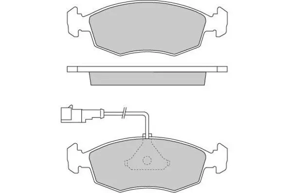 Brake Pad Set, disc brake (12-0669)