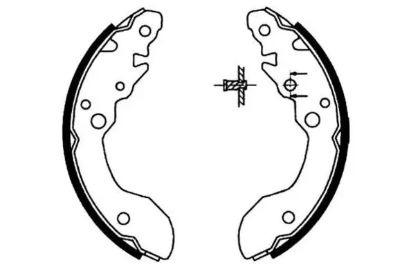 Brake Shoe Set (09-0620)