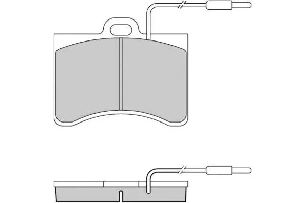 Brake Pad Set, disc brake (12-0092)