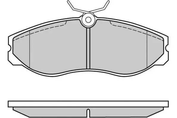 Brake Pad Set, disc brake (12-0624)