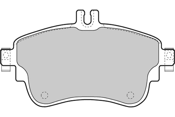 Brake Pad Set, disc brake (12-1497)