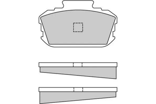 Brake Pad Set, disc brake (12-0048)