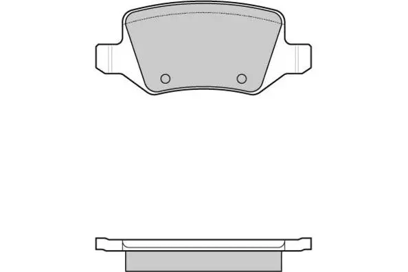 Brake Pad Set, disc brake (12-0983)