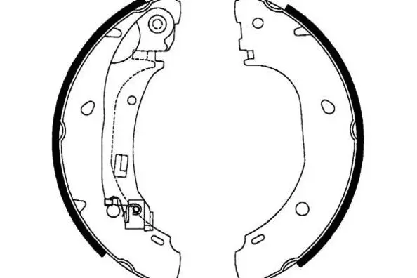 Brake Shoe Set (09-0626)