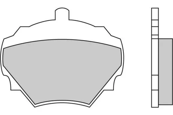 Brake Pad Set, disc brake (12-0103)