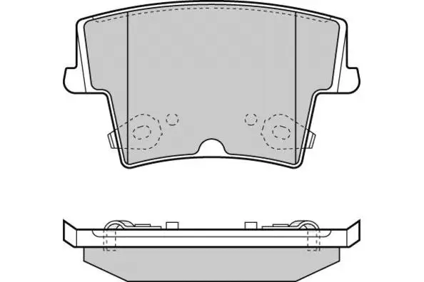 Brake Pad Set, disc brake (12-1278)