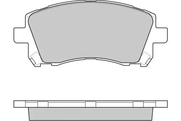 Brake Pad Set, disc brake (12-0819)