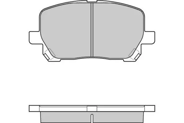Brake Pad Set, disc brake (12-1127)