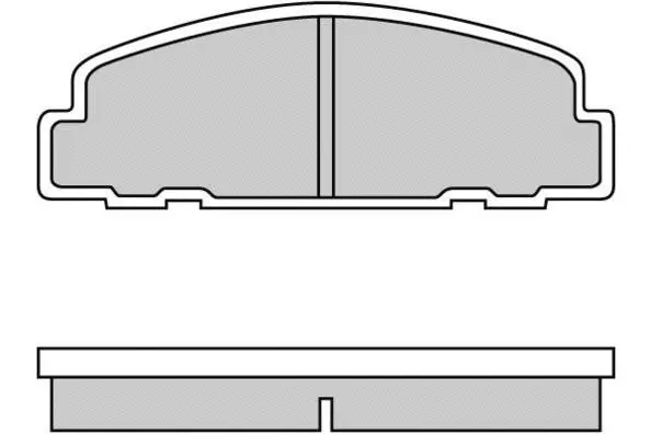 Brake Pad Set, disc brake (12-0329)