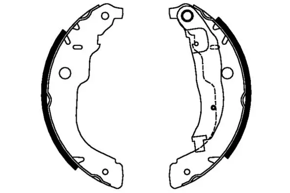 Brake Shoe Set (09-0661)