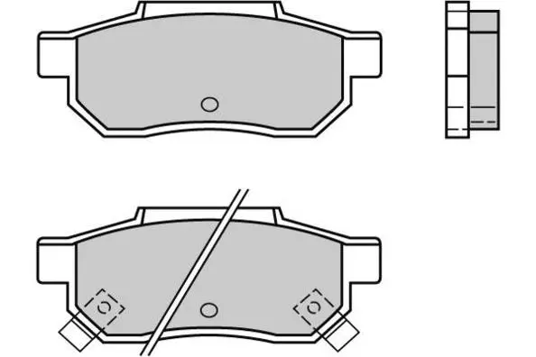Brake Pad Set, disc brake (12-0397)